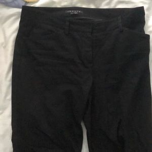 Theory black slacks. Classic jeans cut. Size 8